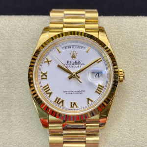 Rolex Day-Date M128238 EW Factory White Dial Roman Time Scale