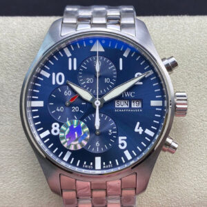 IWC Pilot Chronograph Edition Le Petit Prince IW377717 ZF Factory V2 Blue Dial