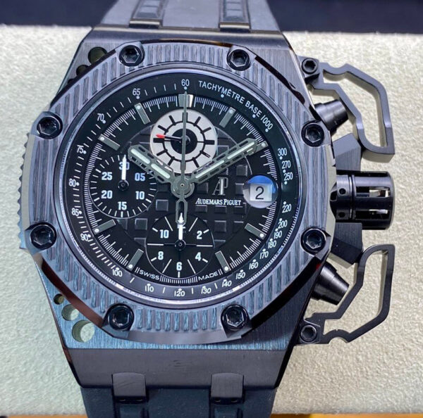 Audemars Piguet Royal Oak Offshore Survivor 26165IO.OO.A002CA.01 Noob Factory V5 Black Dial