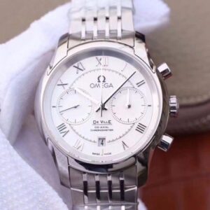 Omega De Ville Co-Axial Chronograph 42MM 431.10.42.51.02.001 OM Factory White Dial