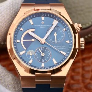 Vacheron Constantin Overseas 44mm TWA Factory 18K Rose Gold Blue Dial
