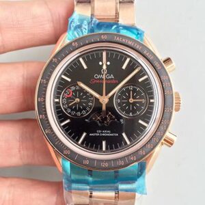 Omega Speedmaster Moonwatch Moonphase Chronograph 304.63.44.52.01.001 Black Dial