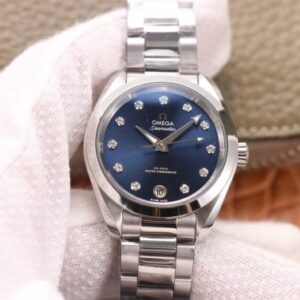 VS Factory Replica Omega Seamaster 220.10.38.20.53.001 Aqua Terra 150M CO‑AXIAL Master Chronometer Ladies Watch
