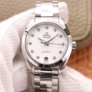 VS Factory Replica Omega Seamaster 220.10.38.20.52.001 Aqua Terra 150M CO‑AXIAL Master Chronometer Ladies