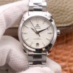 VS Factory Replica Omega Seamaster 220.10.38.20.02.003 Aqua Terra 150M CO‑AXIAL Master Chronometer Ladies