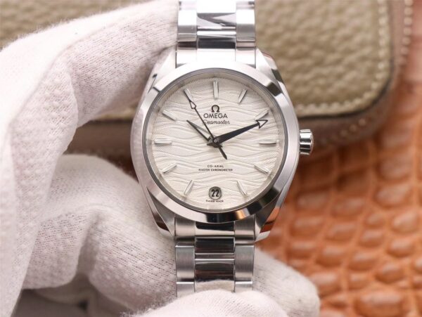 VS Factory Replica Omega Seamaster 220.10.38.20.02.003 Aqua Terra 150M CO‑AXIAL Master Chronometer Ladies