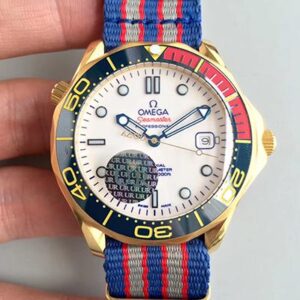 Omega Seamaster Diver 300M Co-Axial 41MM Commander 007 212.62.41.20.04.001 White Dial