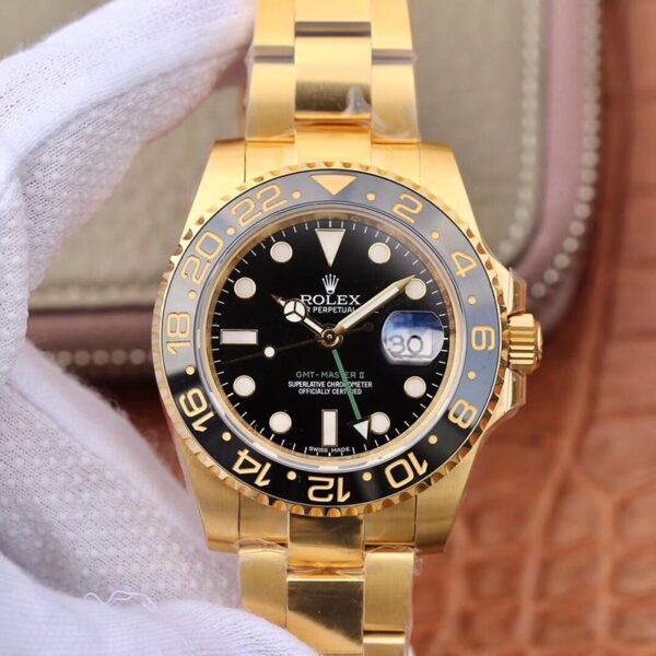 Rolex GMT Master II 116718 EW Factory Black Dial