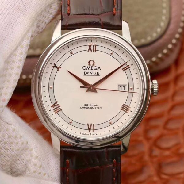 Omega De Ville Prestige 424.13.40.20.02.002 MKS Factory White Dial