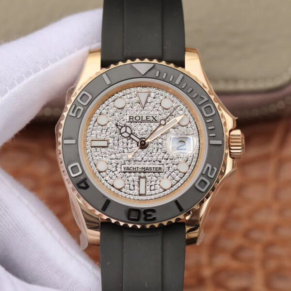 Rolex Yacht Master 116655 40mm Diamond Dial