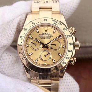 Rolex Daytona Cosmograph 116503 JH Factory Gold Dial