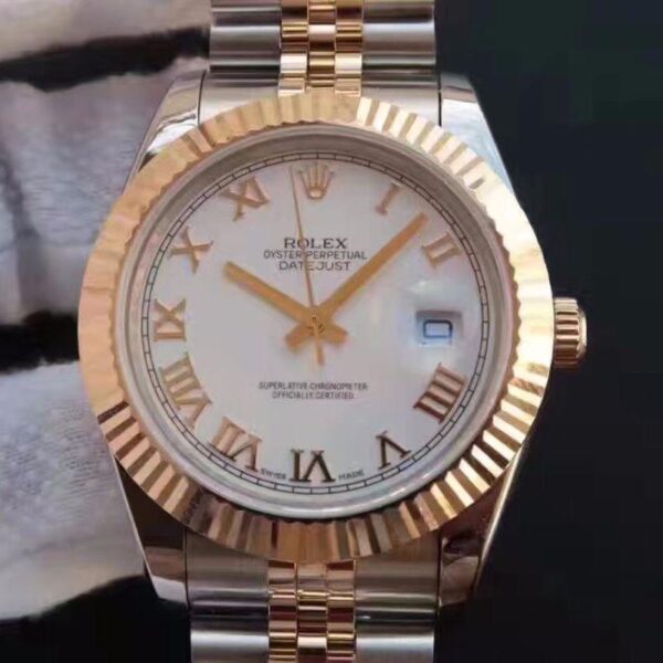 Rolex Datejust 126333-006 41mm White Rhodium Dial