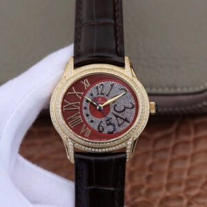 Audemars Piguet Millenary Ladies 77302BA.ZZ.D094CR.01 Brown Dial