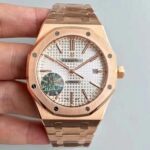 Audemars Piguet Royal Oak 15450 Rose Gold JF Factory V5 Silver Dial