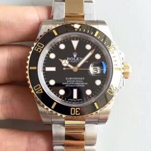 Rolex Submariner Date 116613LN Noob Factory V8 Black Dial