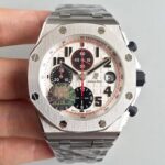 Audemars Piguet Royal Oak Offshore Panda 26170ST.OO.D101CR.02 JF Factory V2 White Dial