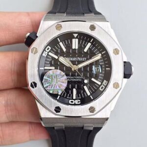 Audemars Piguet Royal Oak Offshore Diver 15710ST.OO.A002CA.01 JF Factory V9 Black Dial