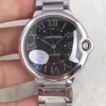 Cartier Ballon Bleu 42MM W6920042 V6 Factory Black Dial