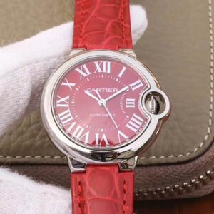 Ballon Bleu De Cartier 33MM WSBB0022 TW Factory Red Dial