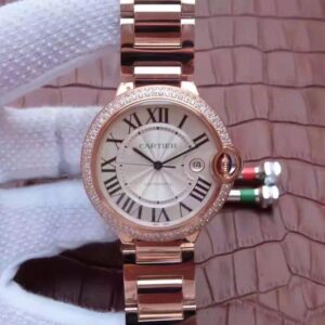 Ballon Bleu De Cartier 42MM V6 Factory White Dial