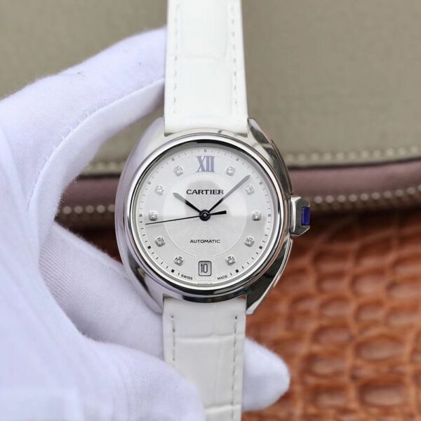 Cle De Cartier Ladies 35mm WJCL0032 Silver-gray Dial