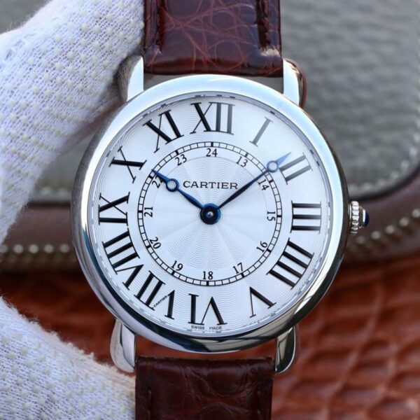 Cartier Ronde Louis 40MM TW Factory White Dial