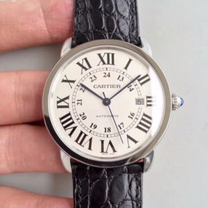 Ronde Solo De Cartier W6701010 42MM ZF Factory White Dial