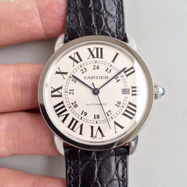 Ronde Solo De Cartier W6701010 42MM ZF Factory White Dial