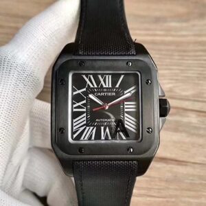 Cartier Santos 100 XL WSSA0006 V6 Factory Black Dial