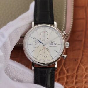 IWC Portofino Chronograph Multi-function IW391022 ZF Factory 42mm X 13.5mm White Dial