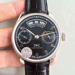 IWC Portugieser Annual Calendar IW503502 YL Factory Black Dial