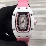 Richard Mille RM07 Super Clone Watch Pink Dial with Diamonds: Price, Pictures, Videos, Reviews.