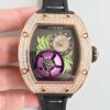 Richard Mille RM19-02 KV Factory Tourbillon Fleur Magnolia Dial