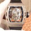 Richard Mille RM052 ZF Factory Silver Titanium Skull Dial