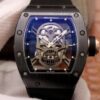 Richard Mille RM052-01 ZF Factory Black Ceramic Grey Skull Dial