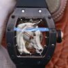Richard Mille Polo Club Saint Tropez RM52-02 KV Factory White Horse Head Skeleton Dial