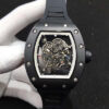 Richard Mille RM055 KV Factory Ceramic White Skeleton Dial