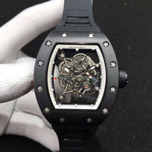 Richard Mille RM055 KV Factory Ceramic White Skeleton Dial