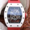 Richard Mille RM055 Red Strap KV Factory Skeleton Dial