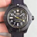 Breitling Avenger Seawolf Blacksteel Code Yellow M17330B2 GF Factory Black Dial