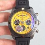 Breitling Chronomat 44 Blacksteel MB0111C3/I531/262S/M20DSA.2 GF Factory Yellow Dial