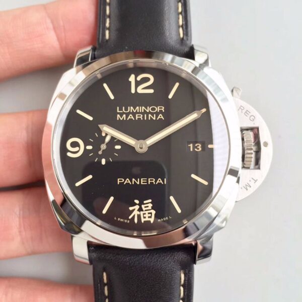 Panerai PAM498 Black Dial | US Replica - 1:1 Top quality replica watches factory, super clone Swiss watches.