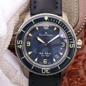 Blancpain Fifty Fathoms 5015-12B40-O52 ZF Factory Blue Dial