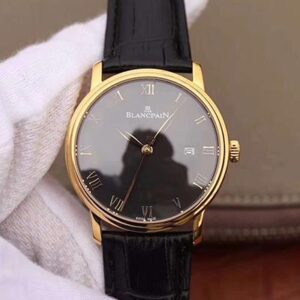 Blancpain Villeret Ultraplate 6651-1127-55B ZF Factory Black Dial