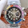 Hublot Big Bang Unico 411.JX.4802.RT Colorful Diamonds Bezel Skeleton Dial
