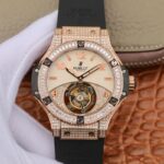 Hublot Tourbillon Rose Gold Super Clone Watch: Price, Pictures, Videos, Reviews.