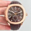 Patek Philippe Aquanaut Travel Time 5164R-001 Rose Gold Chocolate Dial
