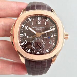 Patek Philippe Aquanaut Travel Time 5164R-001 Rose Gold Chocolate Dial