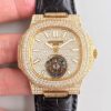 Patek Philippe Nautilus Jumbo 5711 Diamond Dial Tourbillon R8 Factory