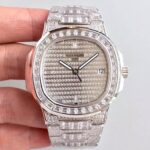 Patek Philippe Nautilus Jumbo 5719/1G-001 Diamonds Dial